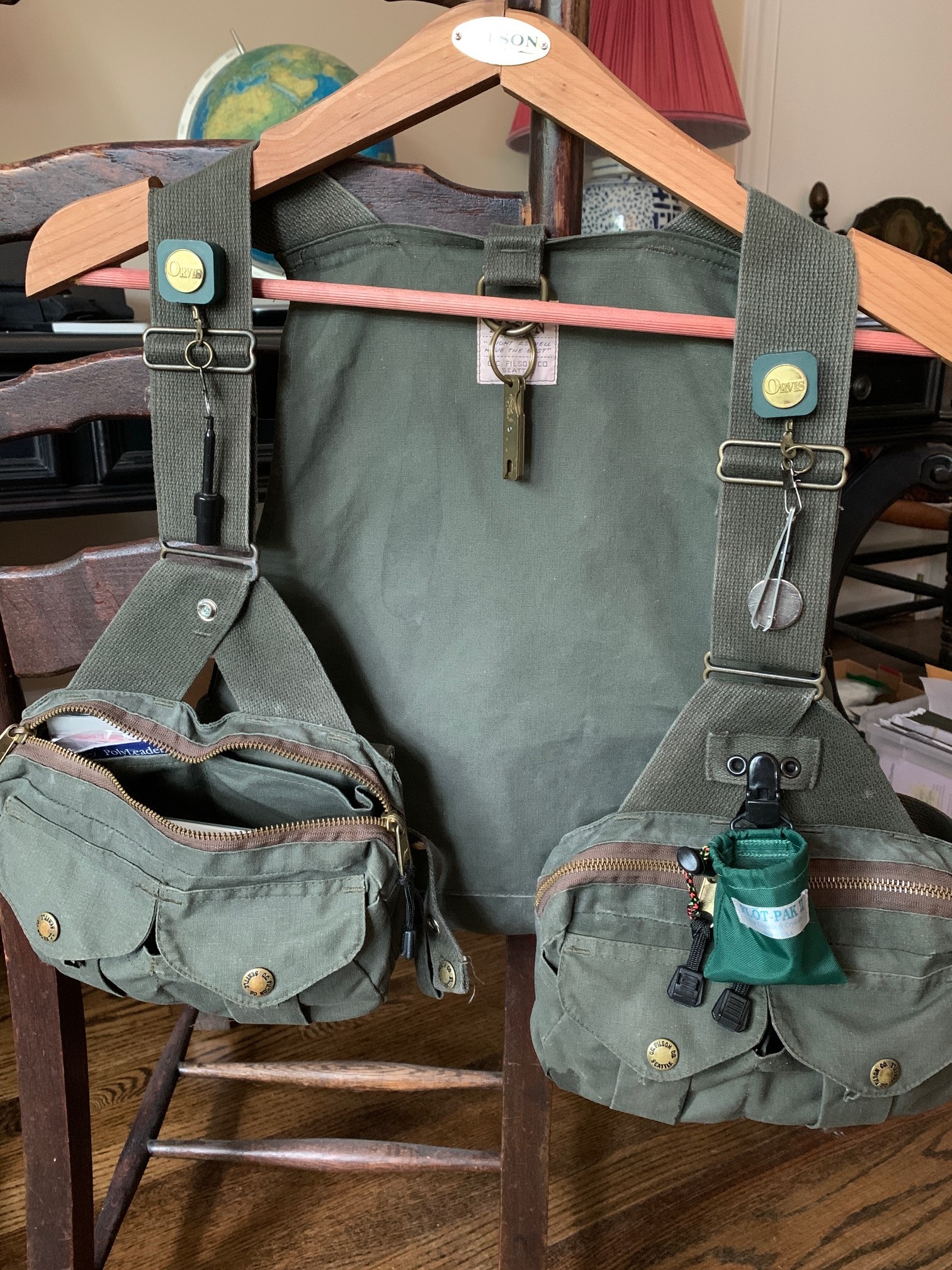 If you own a Filson Guide or Strap vest, you might want to try this! - The  Classic Fly Rod Forum
